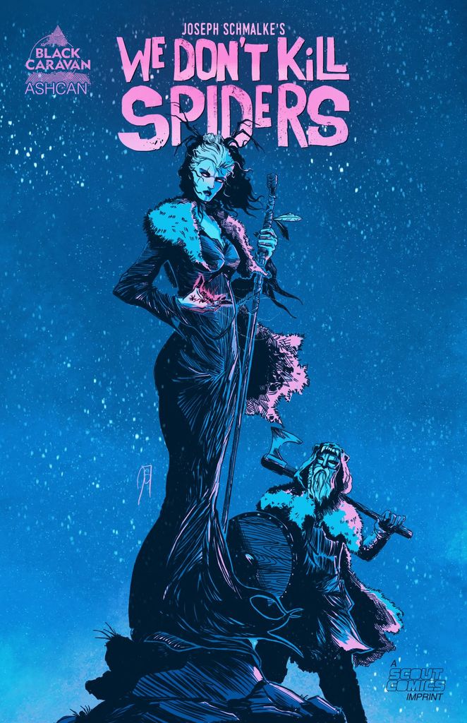 WE DONT KILL SPIDERS ASHCAN PREVIEW 2021 SCOUT COMICS