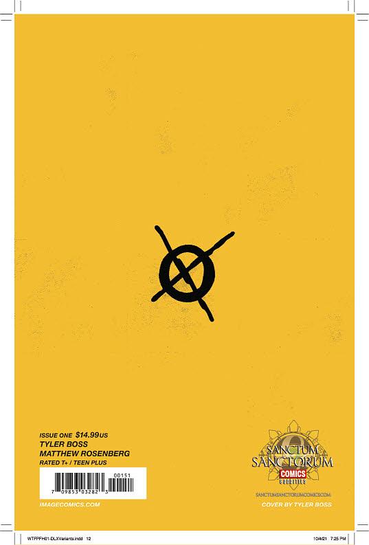 WHATS THE FURTHEST PLACE FROM HERE #1 SSCO EXCLUSIVE OPAQUE BLUE DLX ED 7 INCH RECORD (ONLY 100 MADE) 2021 comic book IMAGE COMICS