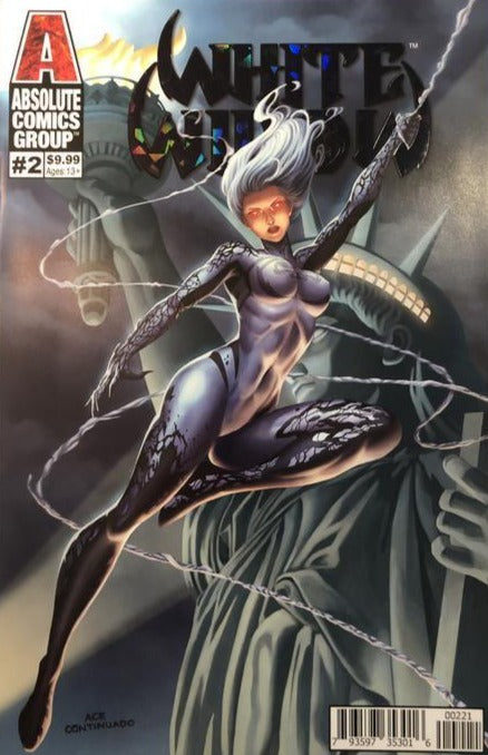 WHITE WIDOW #2 CONTINUADO VARIANT comic book RED GIANT ENTERTAINMENT
