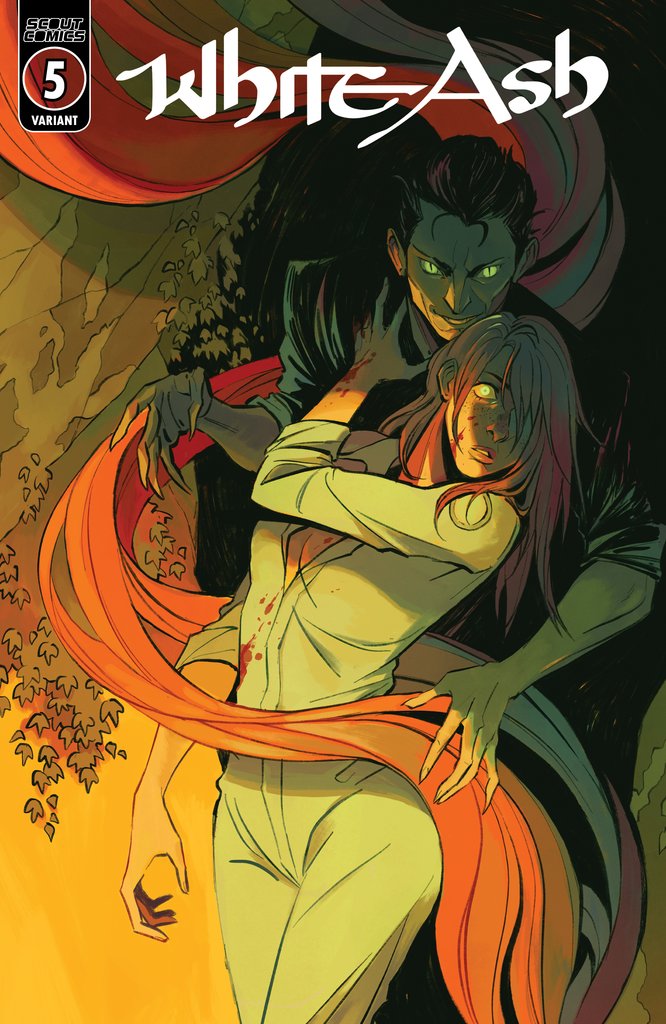 WHITE ASH #5 SAM BECK VARIANT 2020 SCOUT COMICS