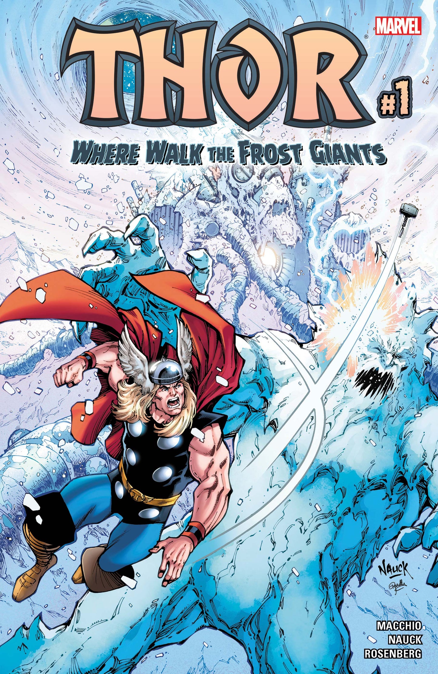 THOR WHERE WALK THE FROST GIANTS #1 2017 comic book MARVEL COMICS