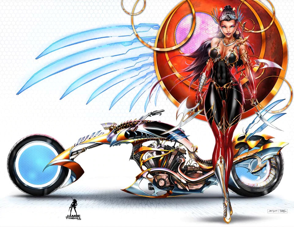 DEJAH THORIS VS. JOHN CARTER OF MARS #2 JAMIE TYNDALL EXCLUSIVE VIRGIN VARIANT comic book DYNAMITE