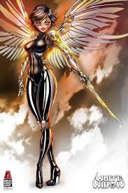 WHITE WIDOW #5 Battle Angel Alita Cosplay Variant comic book ABSOLUTE COMICS GROUP / RED GI