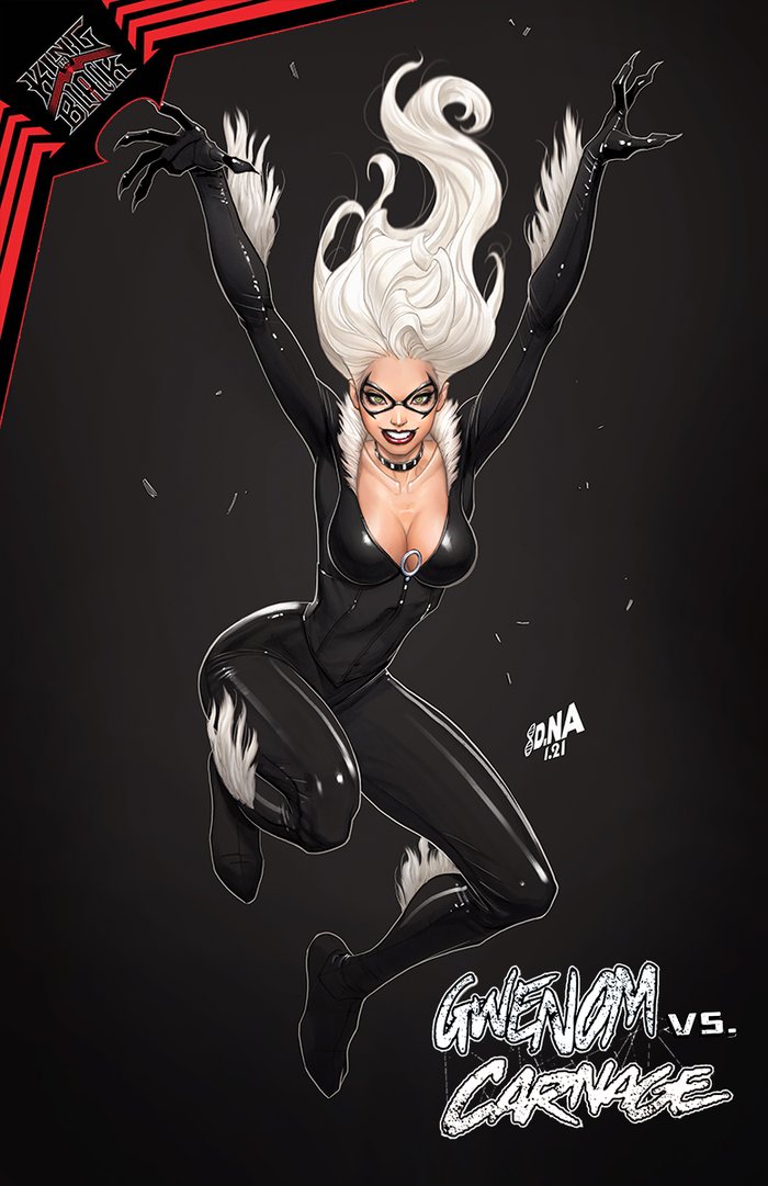 KING IN BLACK GWENOM VS CARNAGE #3 DAVID NAKAYAMA VARIANT Spider-Gwen MARVEL COMICS