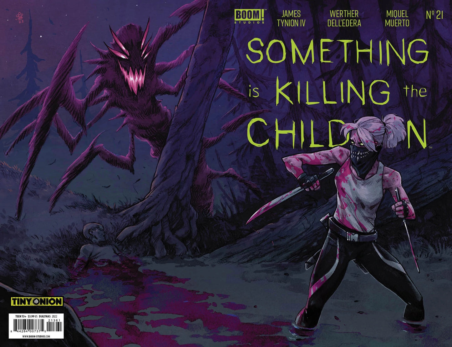 SOMETHING IS KILLING THE CHILDREN #21 TINY ONION EXCLUSIVE VARIANT 2022 Something is Killing the Children BOOM! STUDIOS