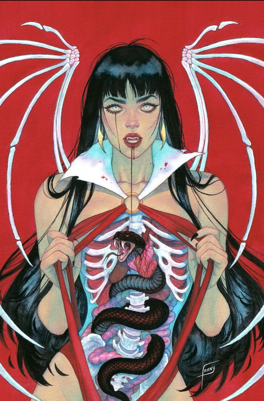 DIE!NAMITE #1 JUSTINE FRANY VIRGIN BONE EXCLUSIVE VARIANT 2020 Die!namite DYNAMITE