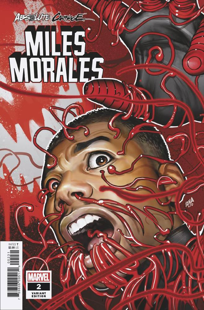 ABSOLUTE CARNAGE MILES MORALES #2 (OF 3) CONNECTING VARIANT AC 2019 Carnage MARVEL COMICS