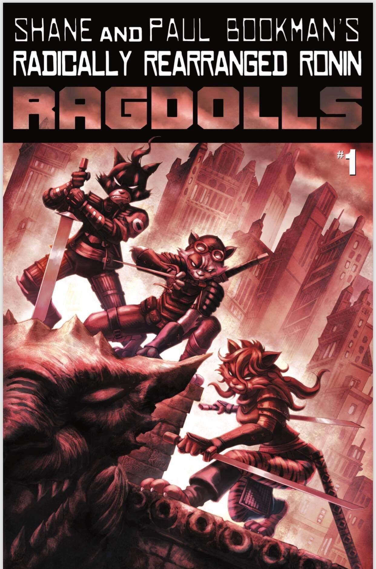RADICALLY REARRANGED RONIN RAGDOLLS ONE SHOT ALAN QUAH EXCLUSIVE 2019 comics KEVIN EASTMAN STUDIOS