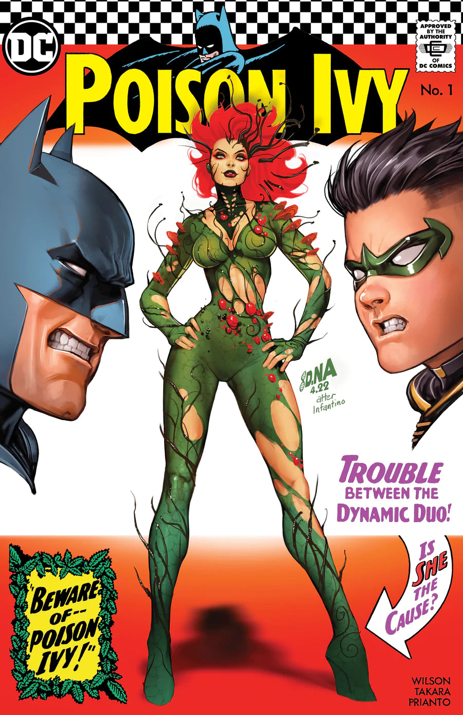 POISON IVY #1 DAVID NAKAYAMA EXCLUSIVE HOMAGE VARIANT 2023 Poison Ivy DC Comics