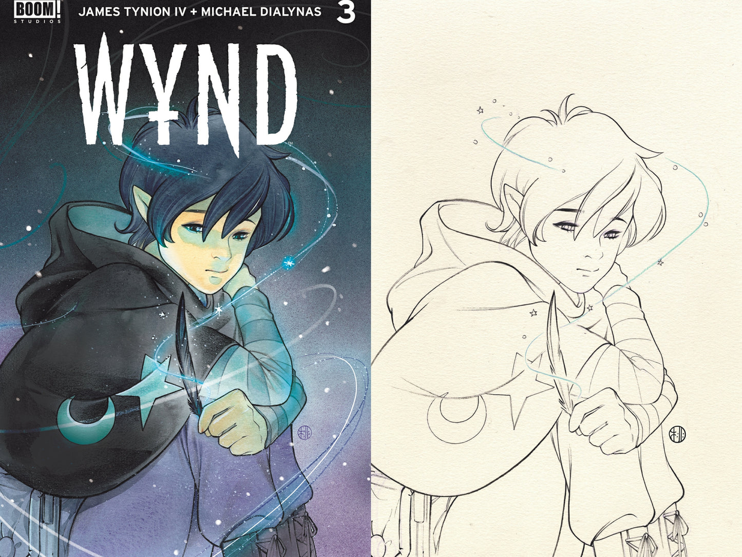 WYND #3 SSCO PEACH MOMOKO TRADE DRESS & PENCIL VIRGIN VARIANT SET 2020 comic book BOOM! STUDIOS