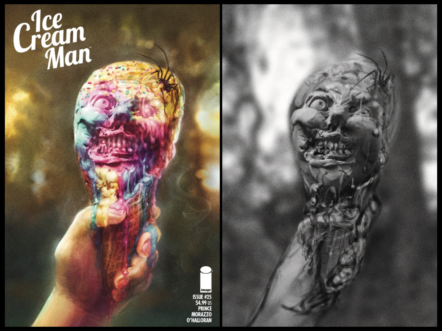 ICE CREAM MAN #25 SSCO DAVID ROMERO VARIANT 2021 Ice Cream Man IMAGE COMICS TRADE & VIRGIN SET