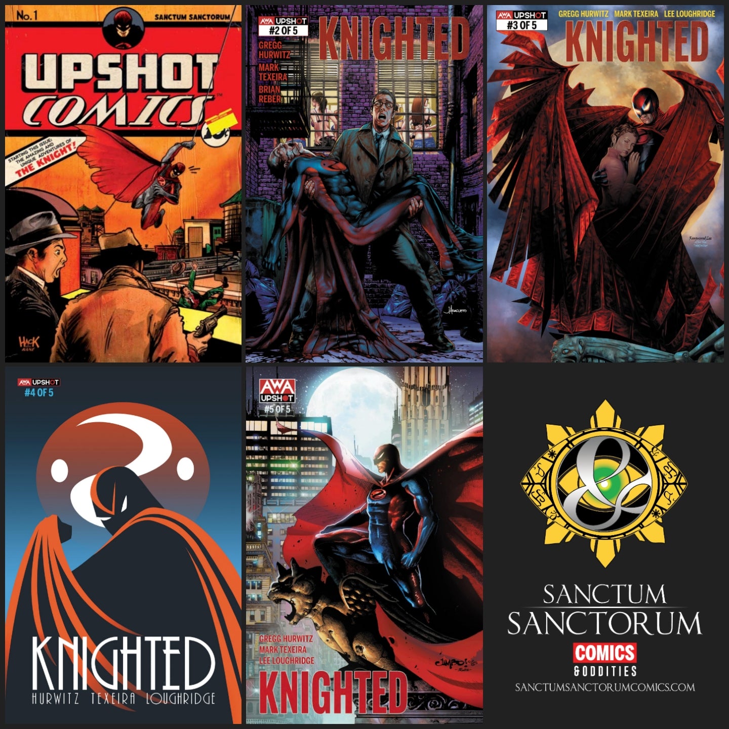 Knighted 1 upshot comics detective comics outlet homage