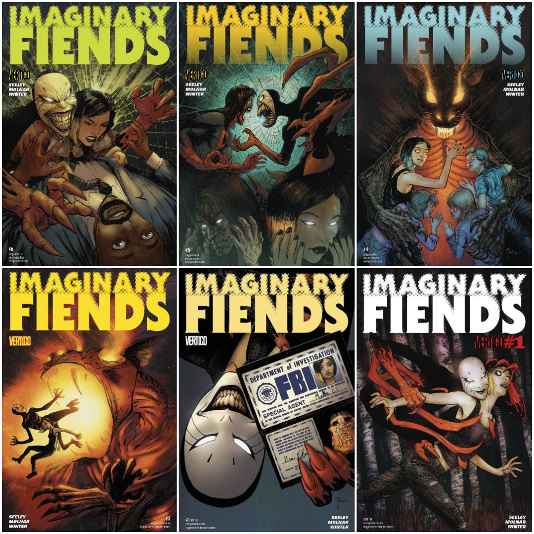 IMAGINARY FIENDS #1-#6 SET 2017 comic book DC COMICS