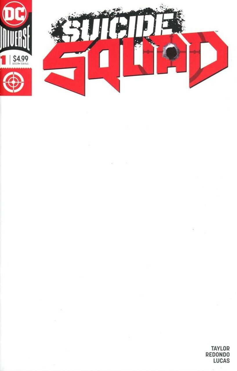 SUICIDE SQUAD #1 BLANK VARIANT 2019 Suicide Squad DC COMICS