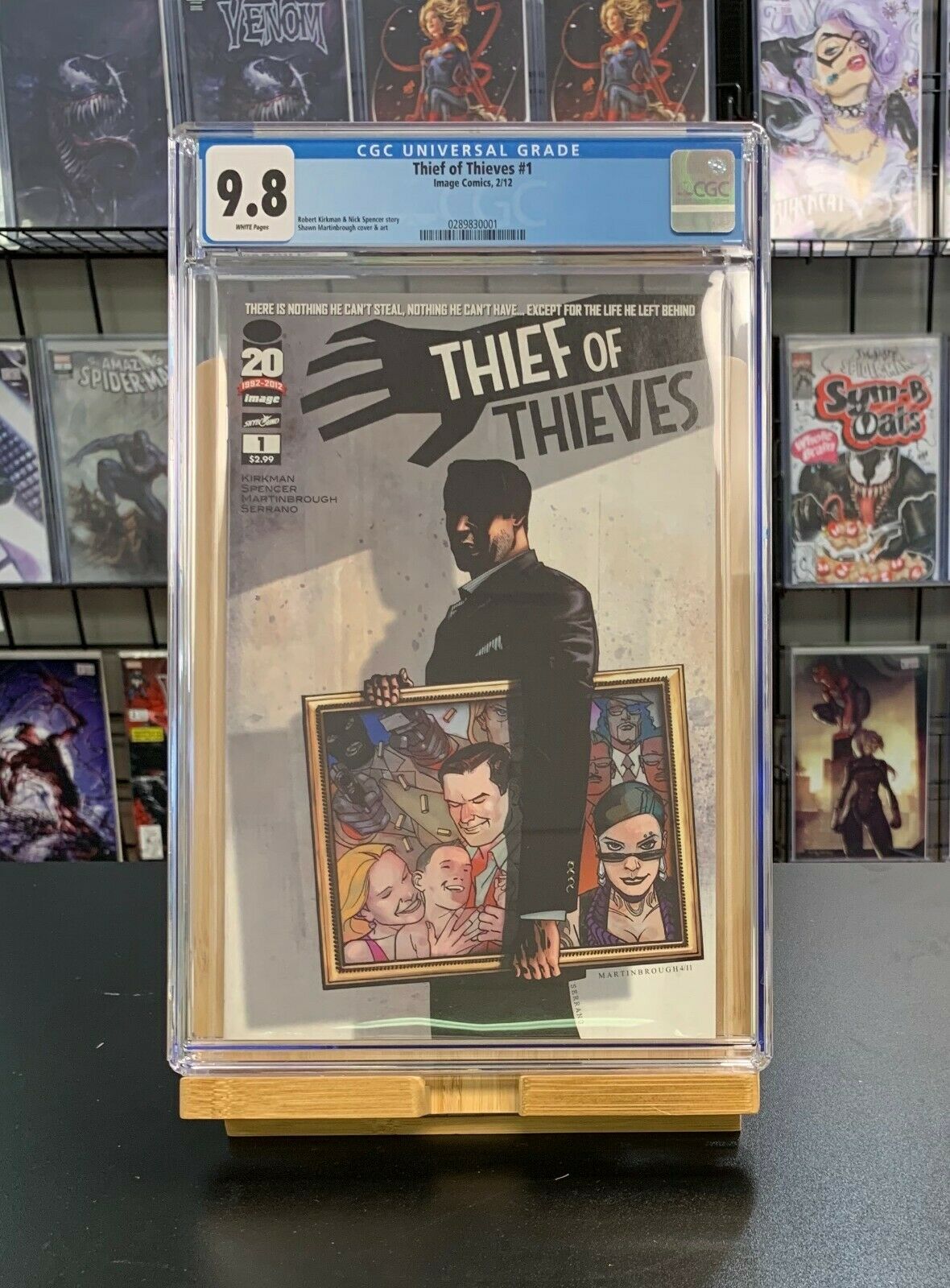 9.8 CGC Thief of Thieves #1 1st Print Robert Kirkman Image Comics 2012 CGC CGC