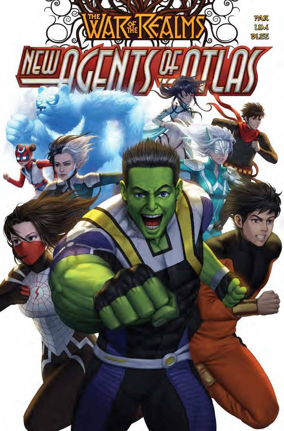 WAR OF REALMS NEW AGENTS OF ATLAS #4 2019 War of the Realms MARVEL COMICS