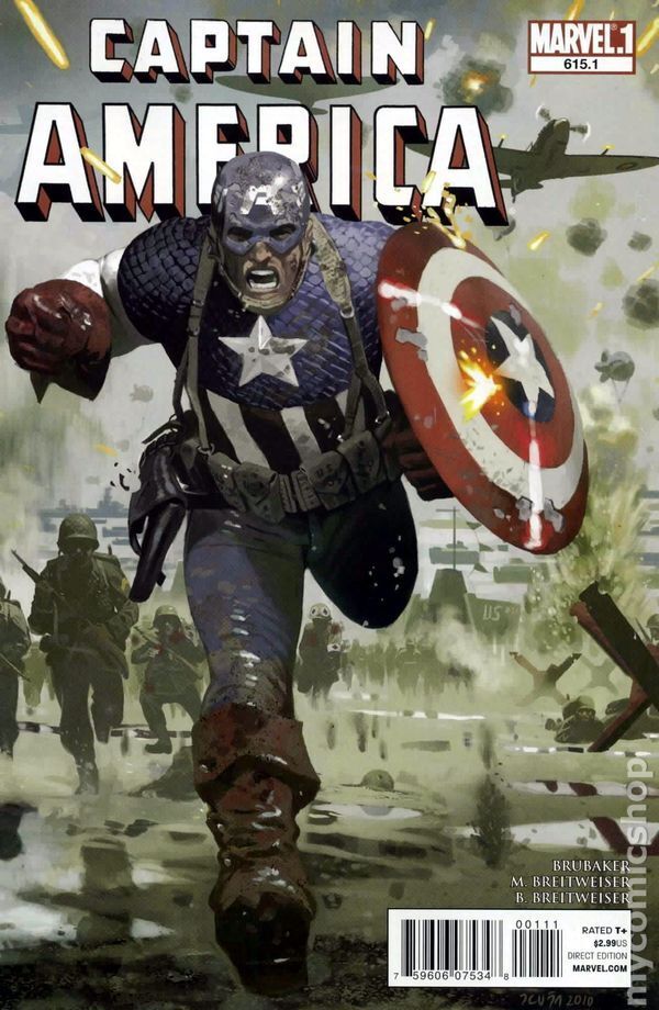 CAPTAIN AMERICA #615.1 2011 MARVEL COMICS