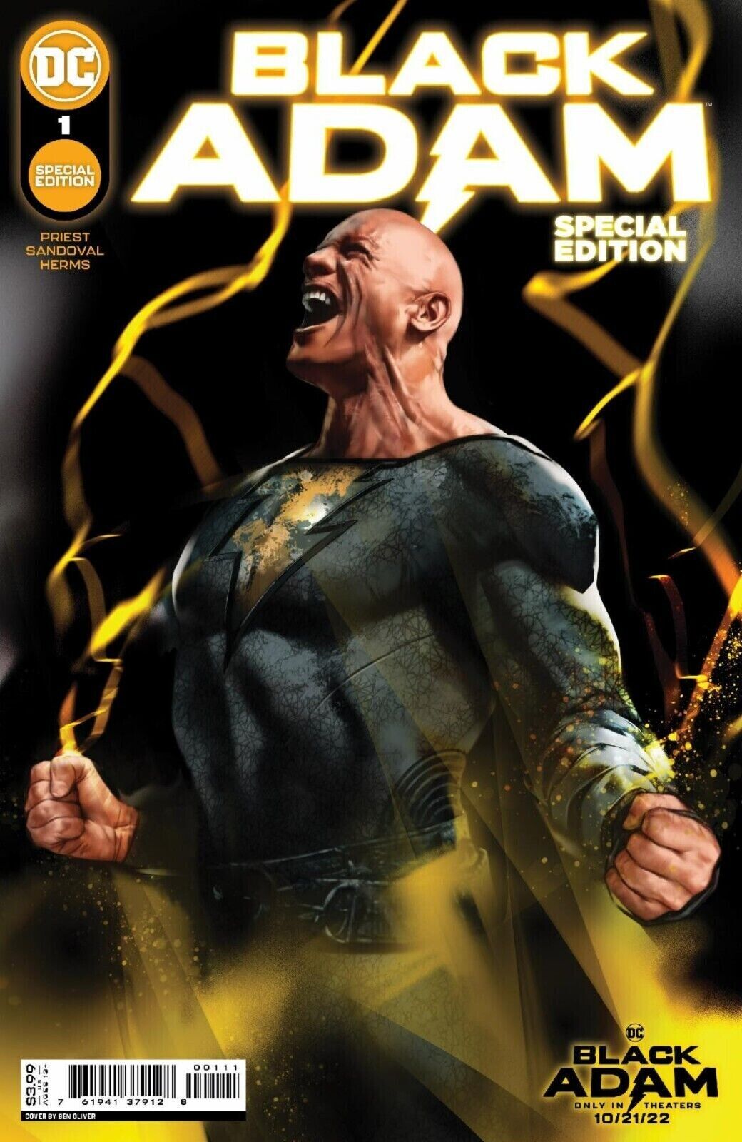 BLACK ADAM SPECIAL EDITION #1 2022 Black Adam DC COMICS
