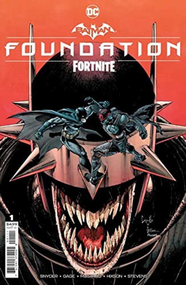 BATMAN FORTNITE FOUNDATION #1 (ONE SHOT) CVR A GREG CAPULLO & JONATHAN GLAPION 2021 comic book DC COMICS