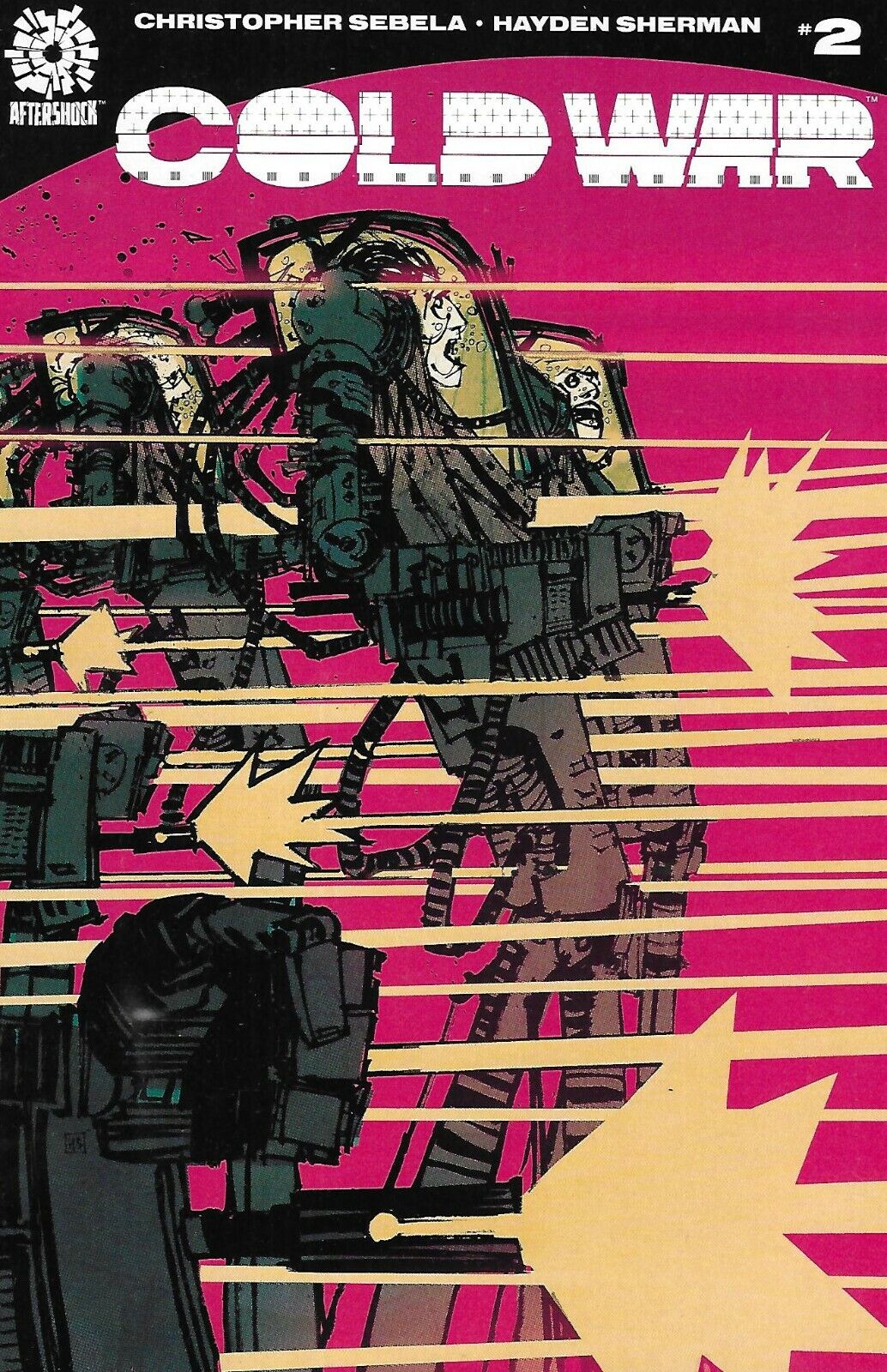 COLD WAR #2 2018 comic book AFTERSHOCK COMICS