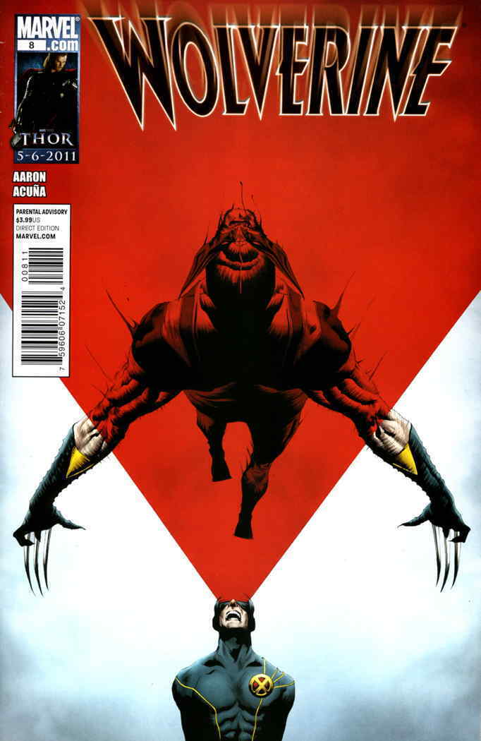 WOLVERINE #8 JAE LEE 2011 MARVEL COMICS