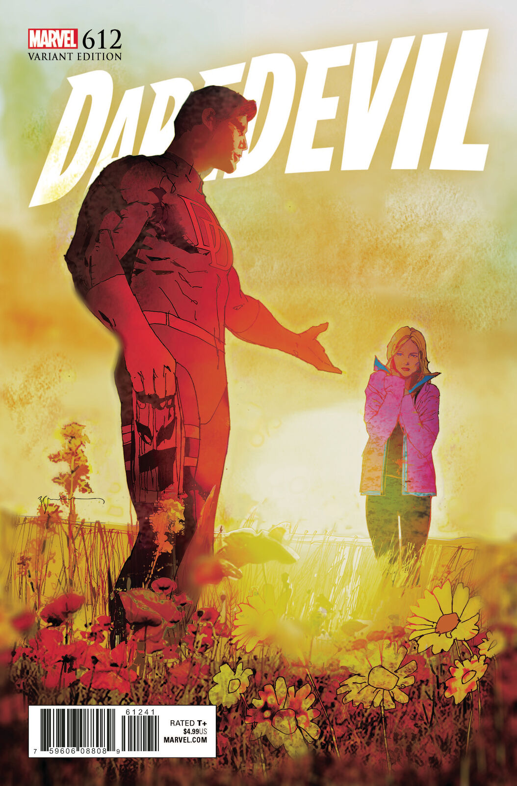 DAREDEVIL #612 SIENKIEWICZ VARIANT 2019 Daredevil MARVEL COMICS