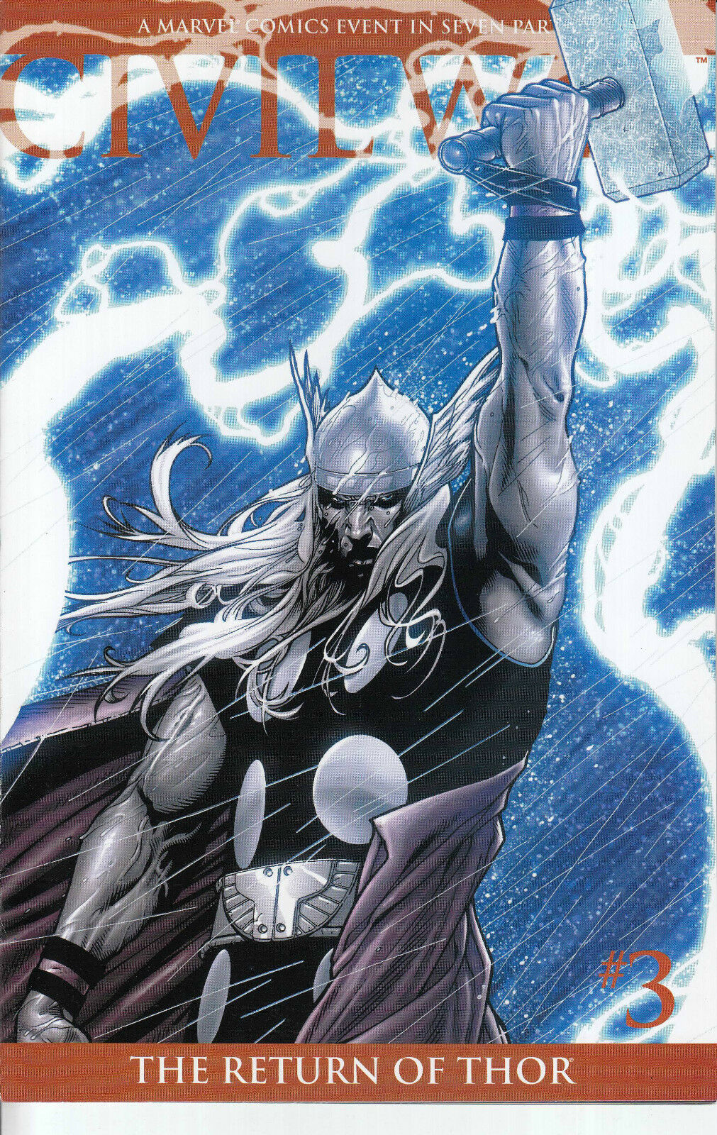 CIVIL WAR #3 (OF 7) 2ND PRINT VARIANT 2006 comic book MARVEL COMICS