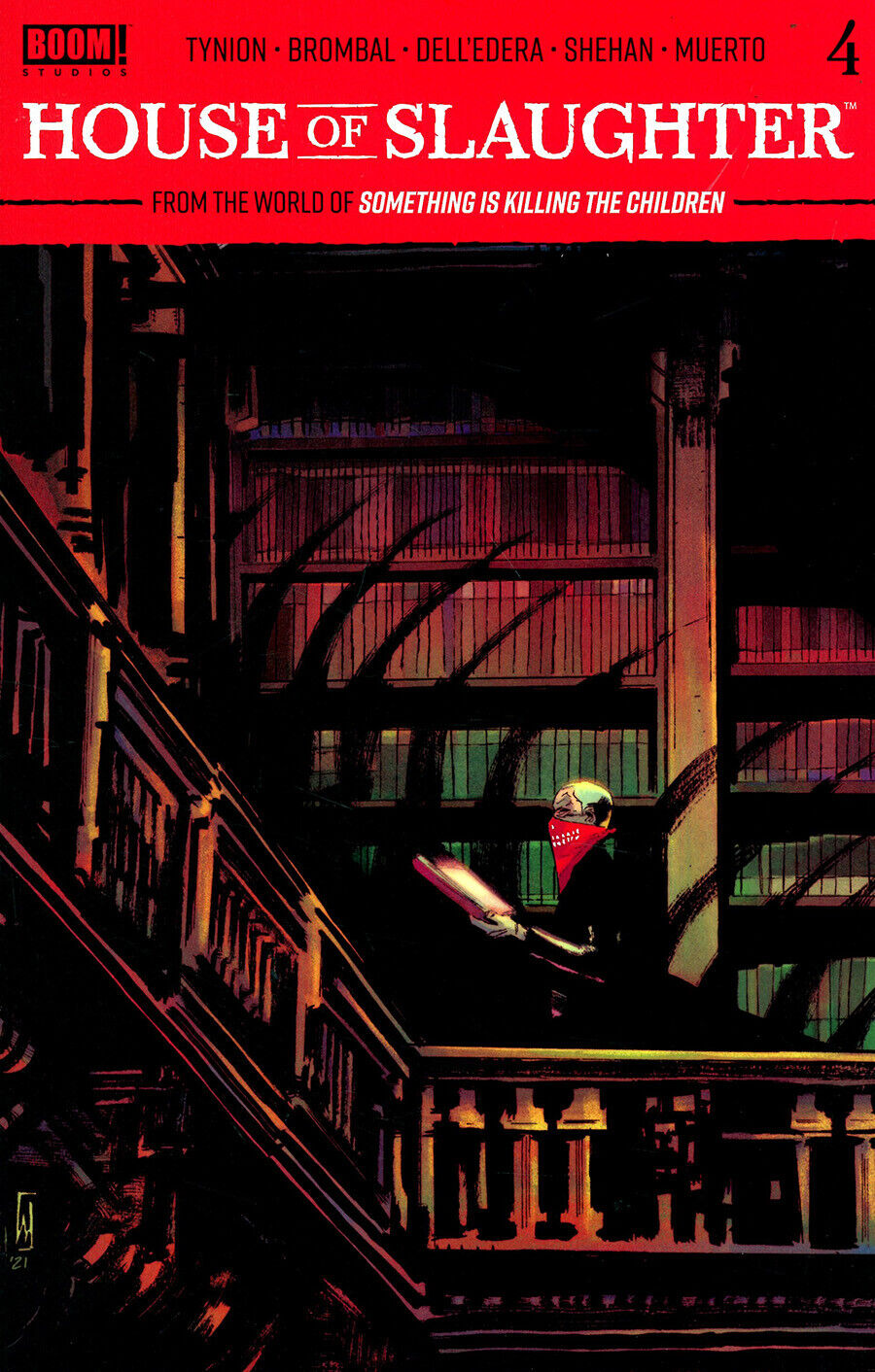 HOUSE OF SLAUGHTER #4 CVR B DELL EDERA 2022 House of Slaughter BOOM! STUDIOS