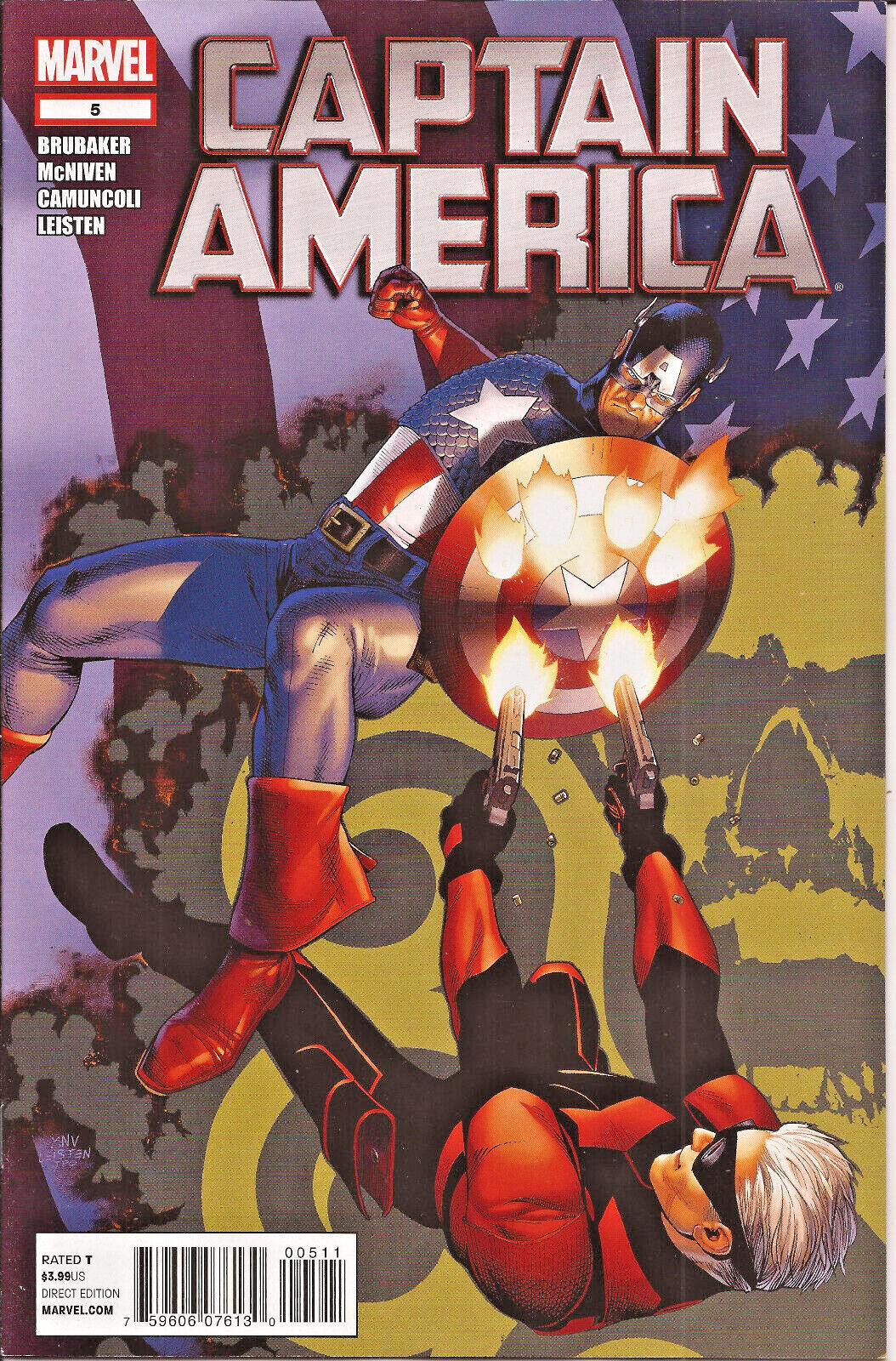 CAPTAIN AMERICA #5 2011 MARVEL COMICS