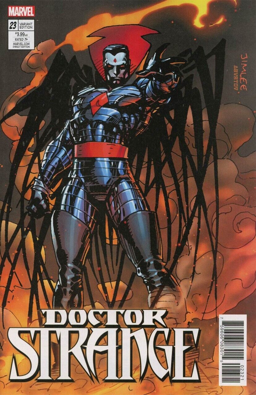 DOCTOR STRANGE #23 JIM LEE X-MEN CARD VARIANT 2017 Doctor Strange MARVEL COMICS