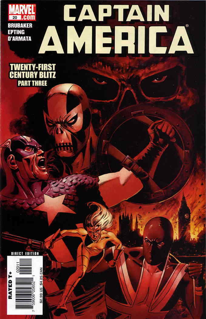 CAPTAIN AMERICA #20 2006 MARVEL COMICS