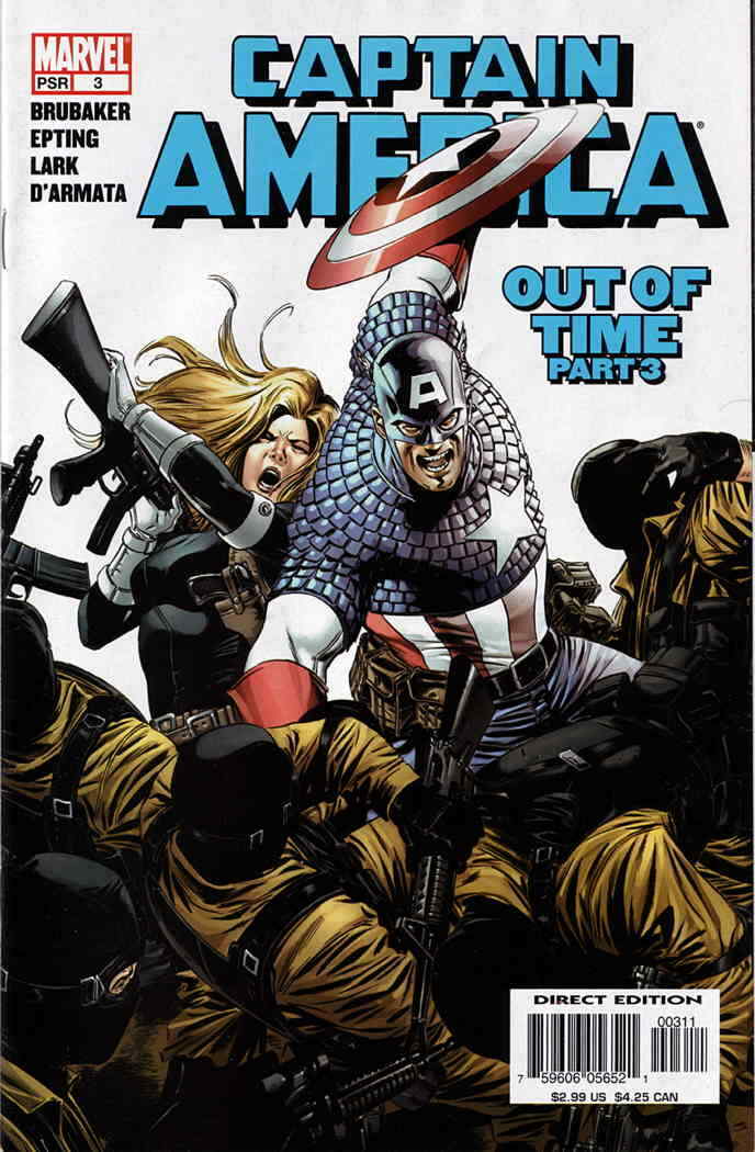 CAPTAIN AMERICA #3 2005 MARVEL COMICS