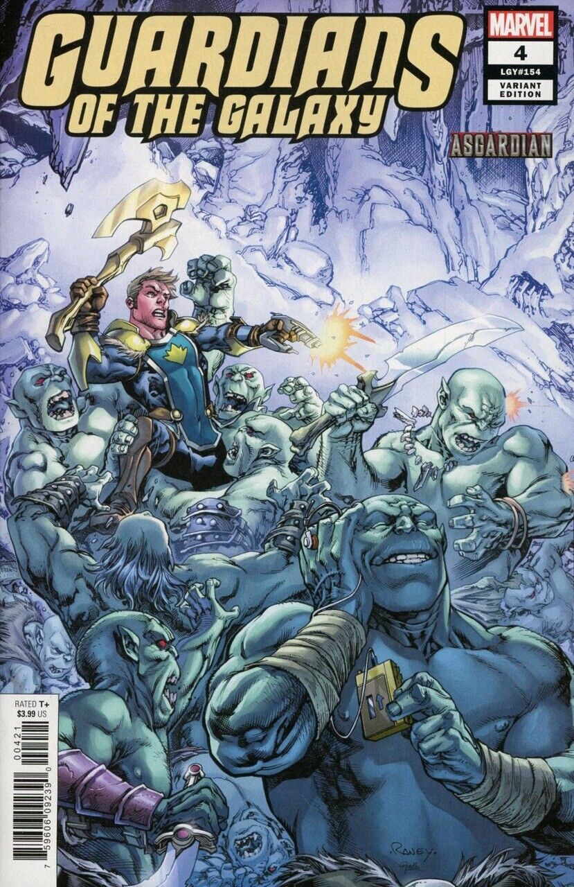 GUARDIANS OF THE GALAXY #4 BENJAMIN ASGARDIAN VARIANT 2019 comic book MARVEL COMICS