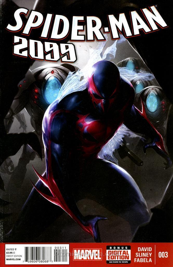 SPIDER-MAN 2099 #3 ANMN MATTINA 2014 Spider-Man 2099 MARVEL COMICS