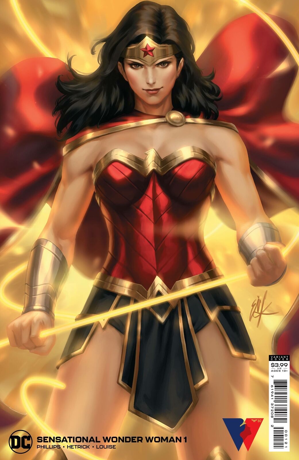 SENSATIONAL WONDER WOMAN #1 CVR B EJIKURE VARIANT 2021 Wonder Woman DC COMICS