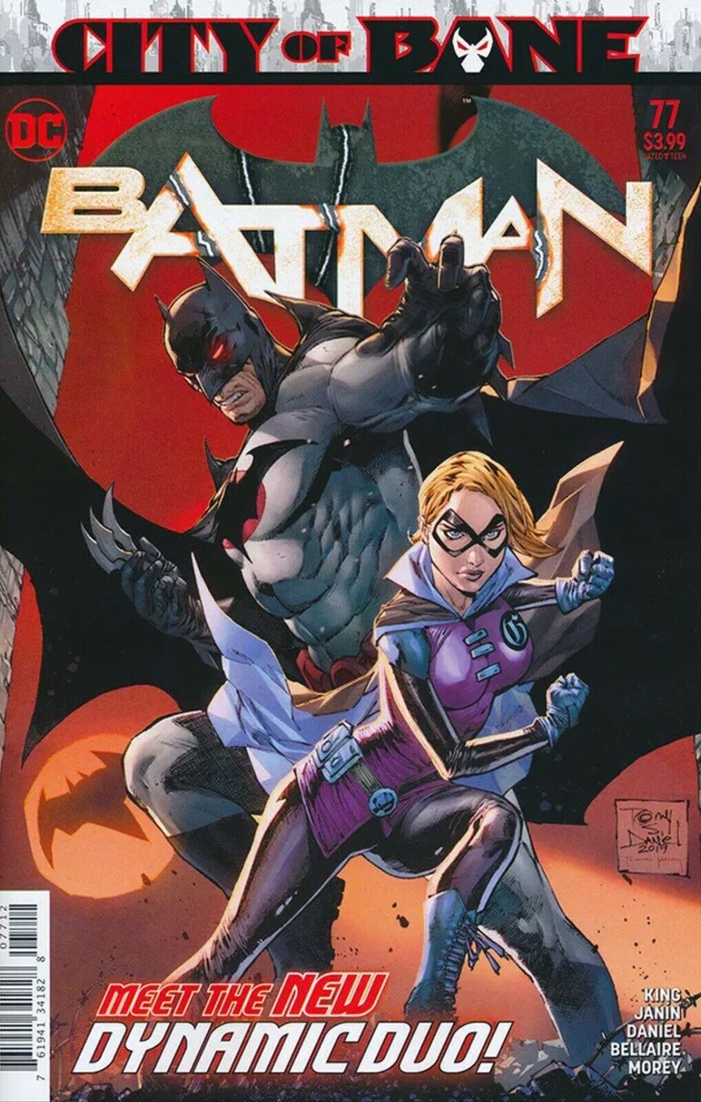 BATMAN #77 YOTV DARK GIFTS 2ND PRINT VARIANT (DEATH OF ALFRED) 2019 Batman DC COMICS