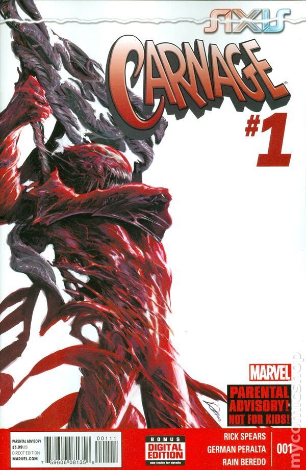 AXIS CARNAGE #1 2014 Carnage MARVEL COMICS