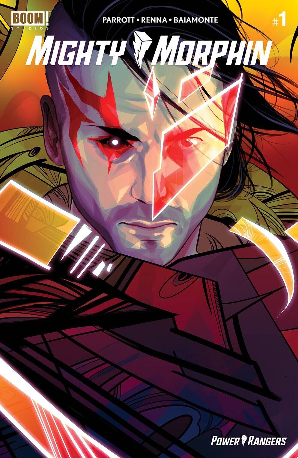 MIGHTY MORPHIN #1 1:25 MONTES VARIANT 2020 comic book BOOM! STUDIOS