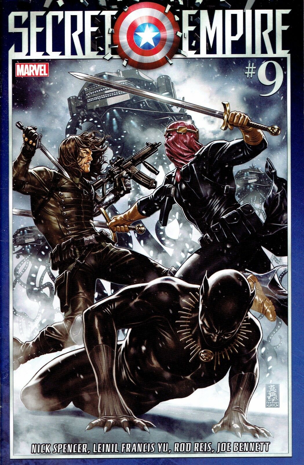 SECRET EMPIRE #9 2017 comic book MARVEL COMICS