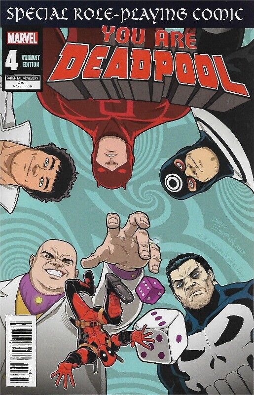 YOU ARE DEADPOOL #4 ESPIN VARIANT 2018 Deadpool MARVEL COMICS