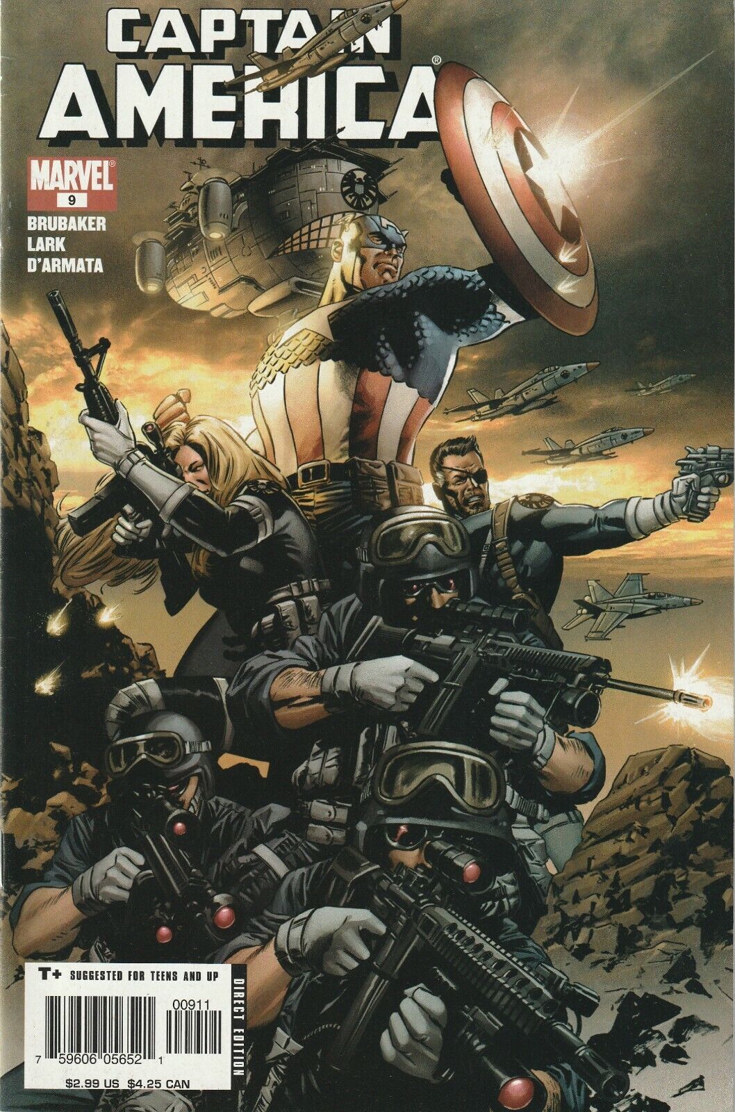 CAPTAIN AMERICA #9 2005 MARVEL COMICS