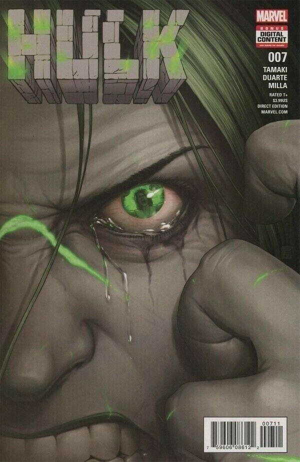 HULK #7 (SHE-HULK) 2017 Hulk MARVEL COMICS
