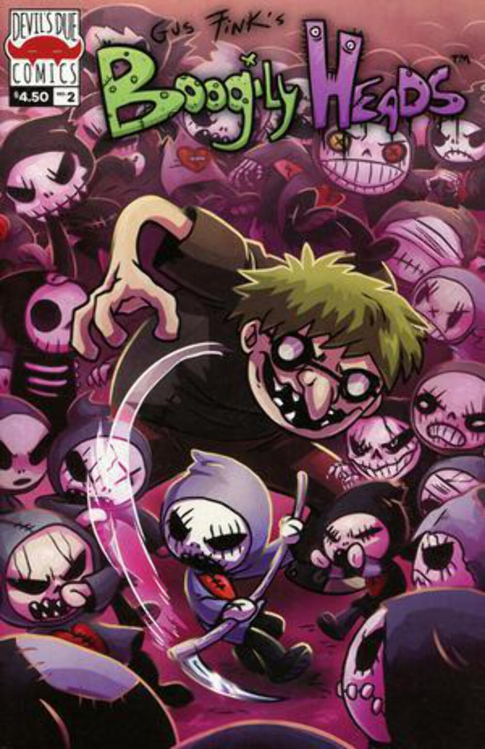 BOOGILY HEADS #2 (OF 4) CVR A PENDL 2019 comic book DEVILS DUE