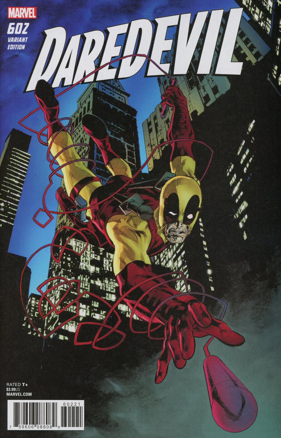 DAREDEVIL #602 DEADPOOL VARIANT 2018 Daredevil MARVEL COMICS