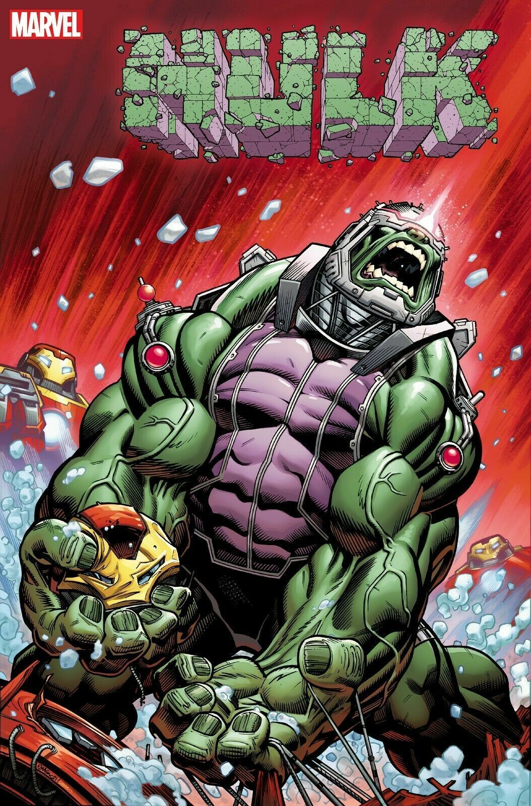 HULK #1 MCGUINNESS VARIANT 2021 Hulk MARVEL PRH