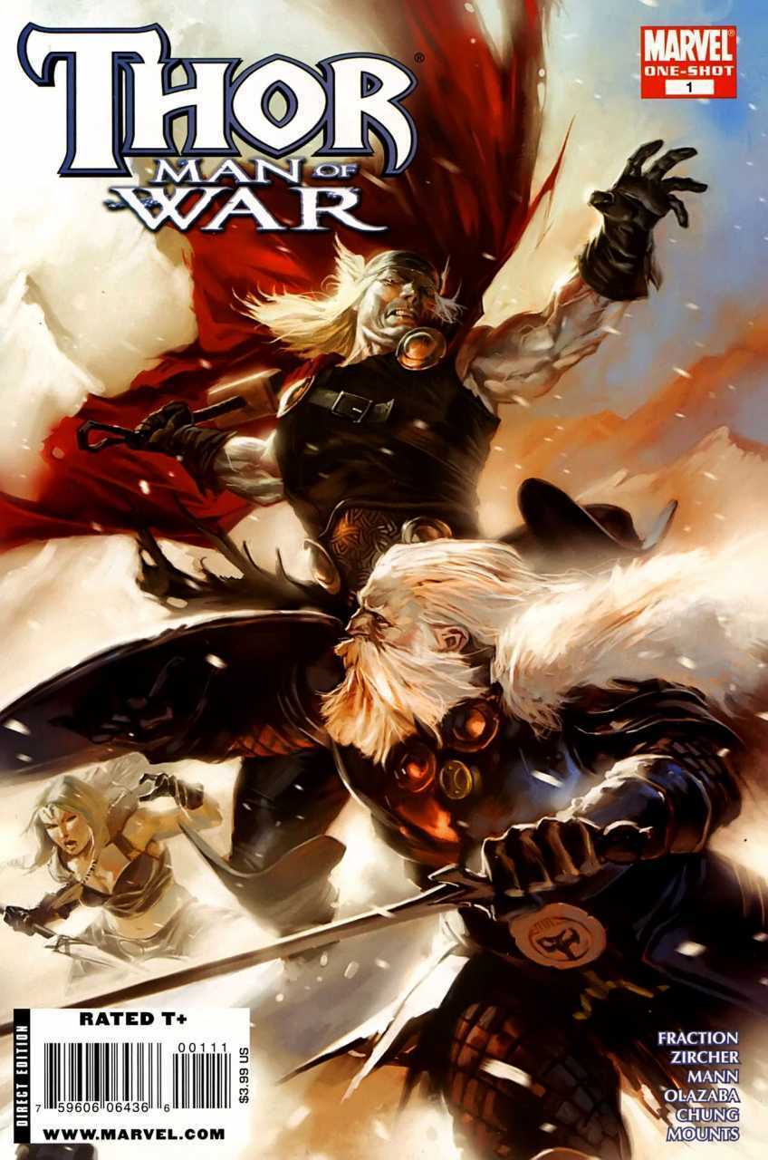 THOR MAN OF WAR #1 ONE SHOT 2009 comic book MARVEL COMICS