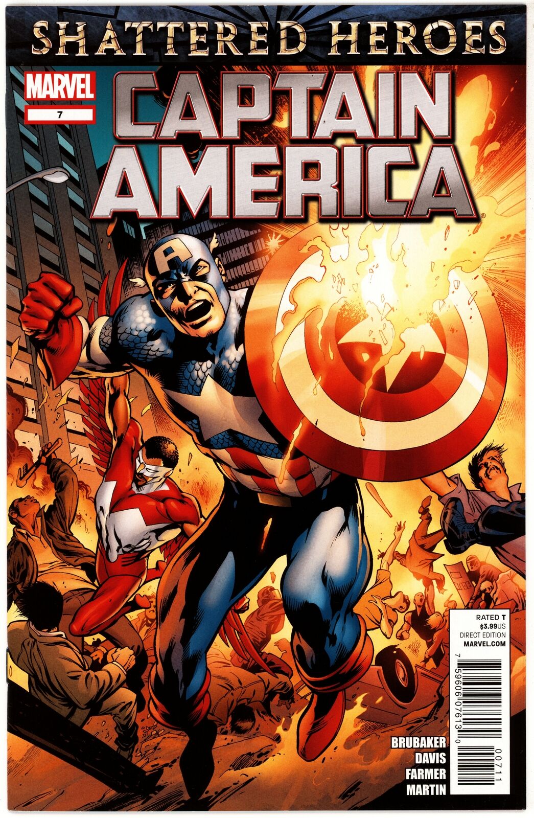 CAPTAIN AMERICA #7 2011 MARVEL COMICS