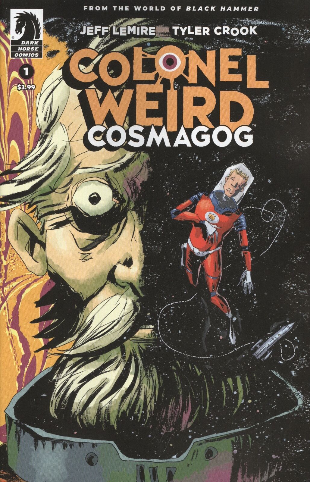 COLONEL WEIRD COSMAGOG #1 (OF 4) CVR B LEMIRE & STEWART 2022 comic book DARK HORSE COMICS