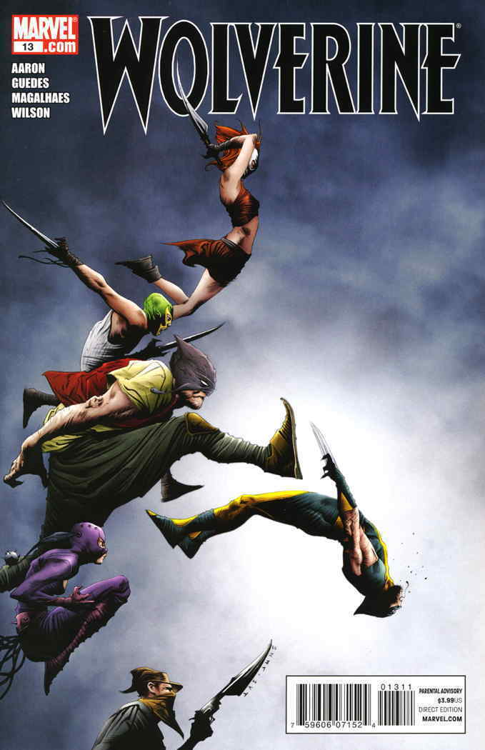 WOLVERINE #13 JAE LEE 2011 MARVEL COMICS