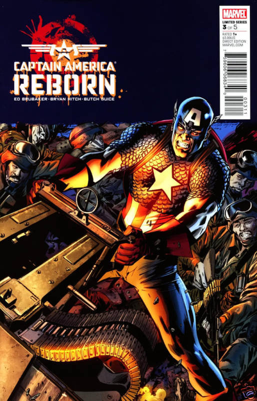 CAPTAIN AMERICA REBORN #3 2009 MARVEL COMICS